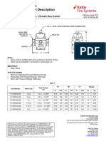 Kidde Fire Systems HPCO2 Component Description: Stop (Directional) Valves, 1/2-Inch Thru 2-Inch