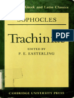 Sophocles Trachiniae (Patricia E. Easterling) 