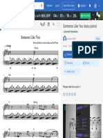 Someone Like You (Easy Piano) Sheet Music For Piano (Solo)