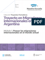 TMIA-Modulo1 Curso 1. Pensar Las Migraciones Internacionales en El Mundo Actual