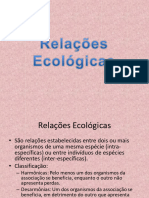 Cópia de Relações Ecológicas