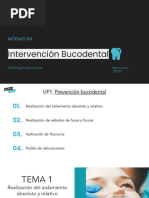 Intervención Bucodental: Módulo 04