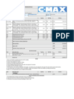 C Max Materials Provisional Estimates CM 23-61 (REV 03)