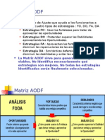 Matrices FODA y BCG y Ejercicios