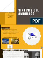 Sintesis Del Amoniaco