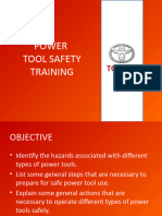 Power Tool Training