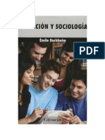 2.4 (A) Durkheim E. Naturaleza y Método de La Pedagogía - JTF