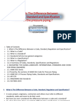 What Is The Difference Between Code, Standard and Specs