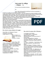 Conseils de Lecture Collège 3E