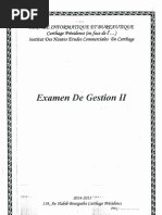 Examens PG2 2008-2018