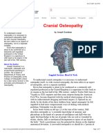 Cranial Osteopathy