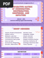 Comparative Matrix No. 3 DELULU