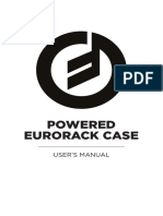 Powered Eurorack Case Manual