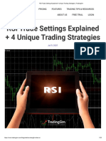 RSI Trade Settings Explained 4 Unique Trading Strategies - TradingSim