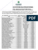 2a Retificacao Da Portaria #001 2022 EEM Monsenhor Manoel Carlos de Morais