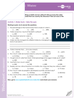 Water Webquest Worksheet