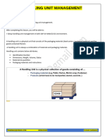 Sap Ewm Handling Unit Management