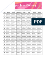 6 Month Ot Bible Reading Plan