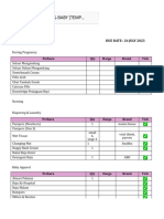 Checklist Ibu & Baby (Template)