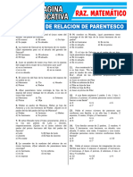 Ejercicios de Relacion de Parentesco Pagina Educativa