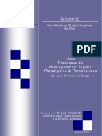 Processus Du Développement Logiciel - Paradigmes & Perspectives