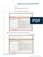 Solución Práctica Elementos Estructurales de HTML5