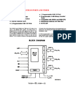 8155 Static Ram With I/O Ports and Timer