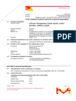 MSDS Case5 LiMn2O4