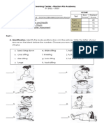 PEH 3 Part 1,2A and 2B Assessment