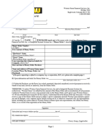 Western Union Blank Form