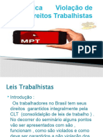 Violação de Direitos Trabalhistas