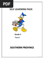 English - Grade 3 - Self-Learning Pack