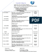 SAO Calendar of Activities For The Month of December 2023 SY 2023 2024 1st Semester