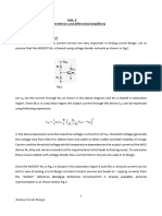 Analog Circuit Design Notes-3