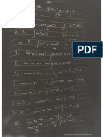 Integral Calculus Question Solutions.