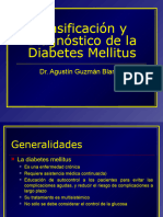 Clasificación de La DM y Estándares de Atención Médica de La Diabetes Mellitus