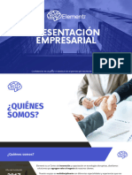 Elementi Presentación Empresarial 2024