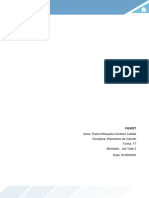 Elementos de Calculo - Job Task 1