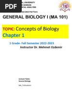 Concepts of Biology Chapter 1