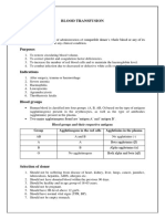 11.assignment ON BLOOD TRANSFUSION