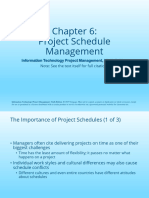 Chapter 6 Project Schedule Management