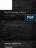 Professional Ethics Session