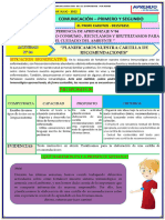 Experiencia de Aprendizaje #04 - Actividad #04 - 1ero y 2do - Comunicacion - 00001