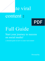 Create Viral Content ?