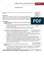 La Palabra de Dios Es Mas Deseable Que El Oro