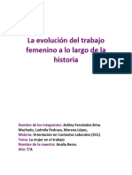 Las Mujeres en La Historia Terminado