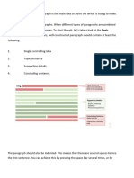 How To Write A Paragraph