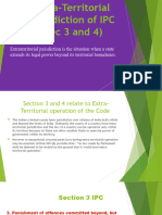 Extra-Territorial Jurisdiction of IPC