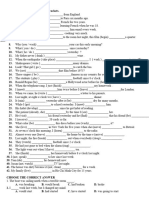 Verb Tenses Tự Luận