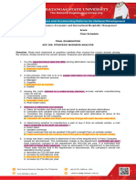 ACC 308 Multiple Choice Questions